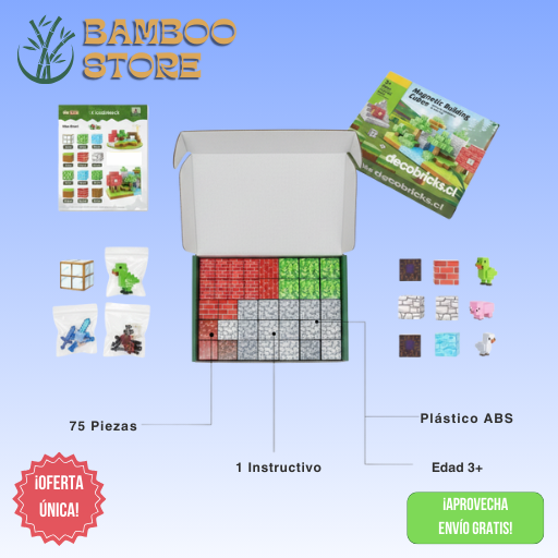 MagniKit (75 pzs)- Convierte el tiempo de pantalla en creatividad enfocada